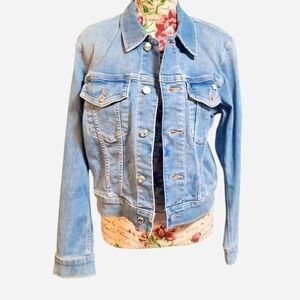 Calvin Klein Collection Light Blue Jean Jacket